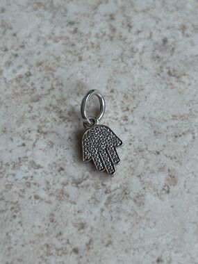 Pandora Jewelry Small Hamsa Hand Charm - CZ & Sterling Silver